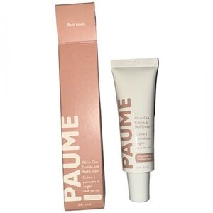 New Paume All-in-One Cuticle & Nail Cream Clean Beauty Moisturizer in Box
